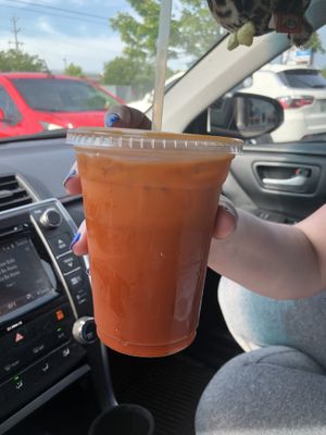 Thai Tea at Lucky Thai in Murfreesboro