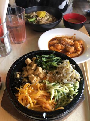   at Bibimbap West in Glasgow