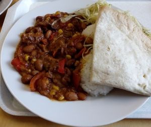 Burritos at Oaza Zdravi in Ceska Trebova