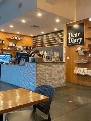   at Dear Diary Coffeehouse in Austin