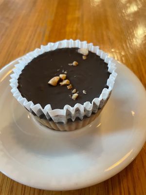 Peanut butter cup at Dear Diary Coffeehouse in Austin