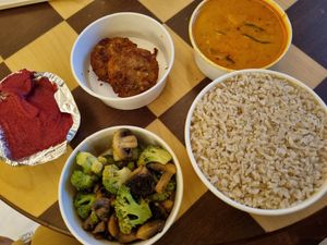 Falafel bowl. Delicious!! at Go Native - Sadhashivnagar in Bangalore