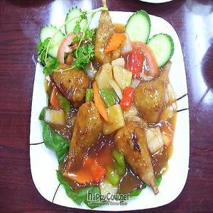 Spicy sweet and sour crispy drumstick chicken at Mitasie 3 in Huntington Beach