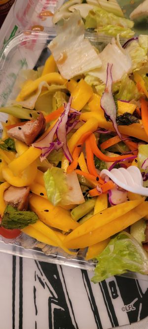 More pics mango salad at Mitasie 3 in Huntington Beach