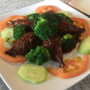 soy chicken drumsticks  at Mitasie 3 in Huntington Beach