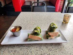 Spring rolls at Mitasie 3 in Huntington Beach