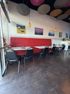 Seating   at Mitasie 3 in Huntington Beach