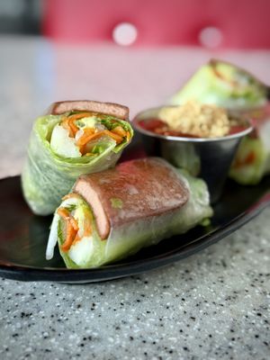 BBQ Pork Rolls  at Mitasie 3 in Huntington Beach