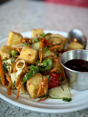 Salt & Pepper Tofu  at Mitasie 3 in Huntington Beach