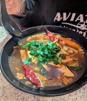 Hot and sour soup at Mitasie 3 in Huntington Beach