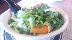 Wonton soup at Mitasie 3 in Huntington Beach