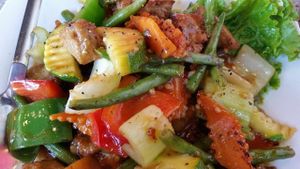 Kung Pao 'Chicken' at Mitasie 3. at Mitasie 3 in Huntington Beach