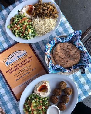 . at Kabab-Burger in Lafayette