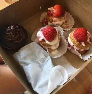strawberry shortcake! at Sweet Freedom Bakery in Philadelphia