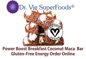 44 g each Dr. Vie Superfoods. Raw vegan gluten-free, low GI, Chia, linseeds, quinoa, cacao, cherries, coconut maca. Delicious breakfast energy on the run. Uber Eats delivery/pickup at Dr. Vie SuperFoods in Durban