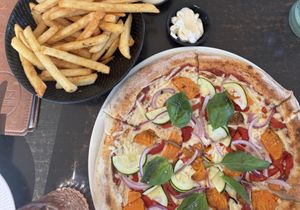 Vegan Pizza  at The Metz in Launceston