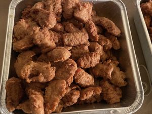 Mandarin orange chick*n (2019 Holiday order) at A Peace of Soul in Columbia