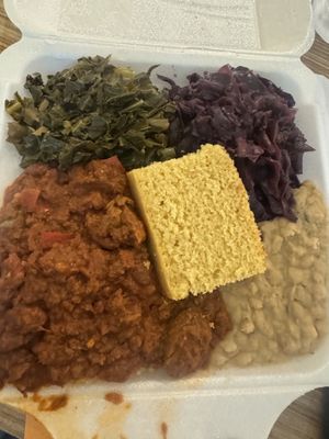 Veggie Plate  at A Peace of Soul in Columbia