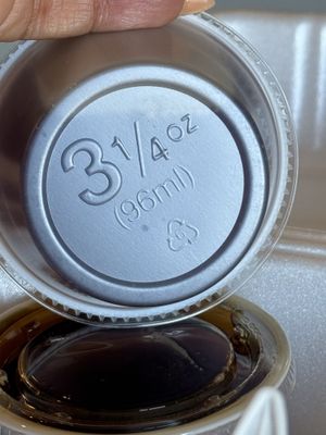 Large syrup   at A Peace of Soul in Columbia