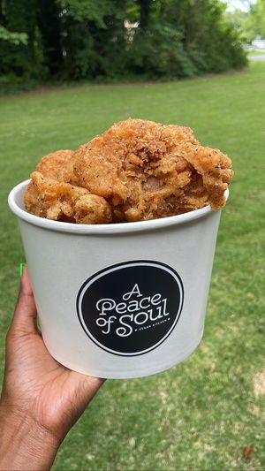 Chicken bucket  at A Peace of Soul in Columbia