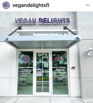   at Vegan Delights in Miramar