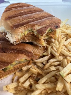 Cuban Sanwhich  at Vegan Delights in Miramar