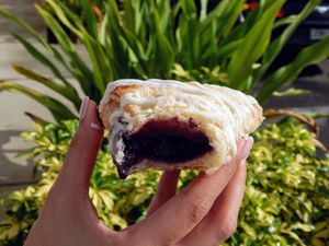 Blueberry Cream Cheese Turnover! at Vegan Delights in Miramar
