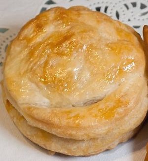 Beefless Pastry at Vegan Delights in Miramar