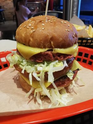 Vegan Mac $18 at Burger Junkie in Launceston