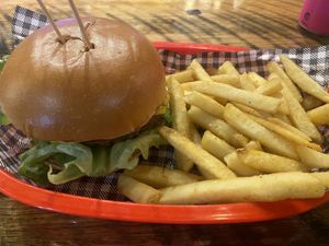Cheeseburger   at Burger Junkie in Launceston