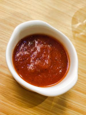 The spaghetti sauce at Sove in Central Singapore