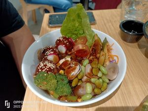 Japanese rice bowl at Sove in Central Singapore