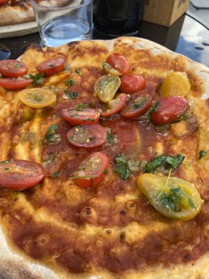 Good flavors but very basic  at Fotografiska in Stockholm