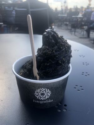 Soft serve   at Fotografiska in Stockholm