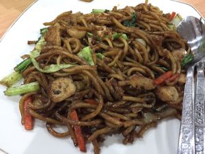 noodles at Kedai Mie in Denpasar