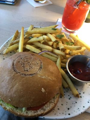 Fantasy Burger at Green Foods in Seebruck