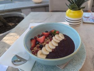 Acai Bowl. at Green Foods in Seebruck