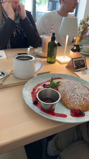 Pancakes at Green Foods in Seebruck