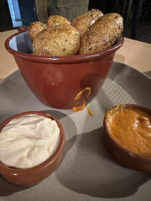 Patatas Tatapas  at Tatapas Gastroteka in Hondarribia