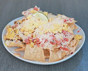Chilaquiles  at Kale My Name in Chicago