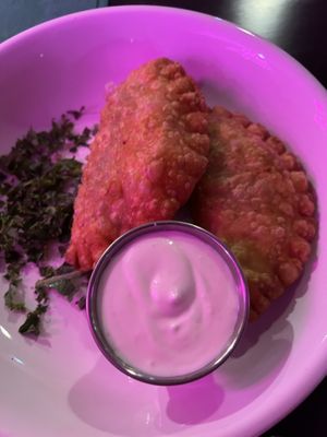 Empanadas #Veganuary at Kale My Name in Chicago
