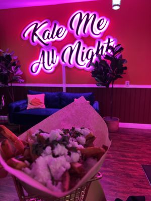 Fries #Veganuary at Kale My Name in Chicago