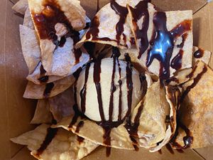 Dessert Nachos  at Kale My Name in Chicago