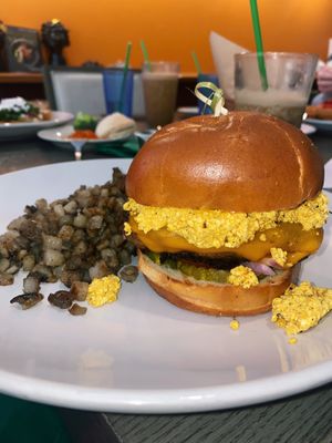 burger  at Kale My Name in Chicago