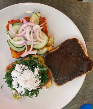 toast combo  at Kale My Name in Chicago