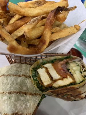 Buffalo tofu  at Kale My Name in Chicago