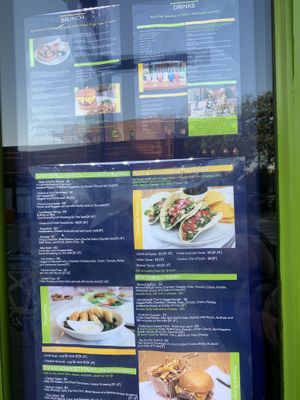 Menu 1  at Kale My Name in Chicago