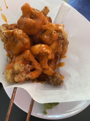 Buffalo cauliflower   at Kale My Name in Chicago