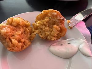 Mac & cheese  at Kale My Name in Chicago