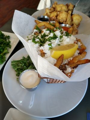 Feta fries at Kale My Name in Chicago